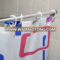 Factory price telescopic shower curtain rod